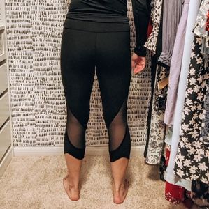 Lululemon crop leggings BLACK